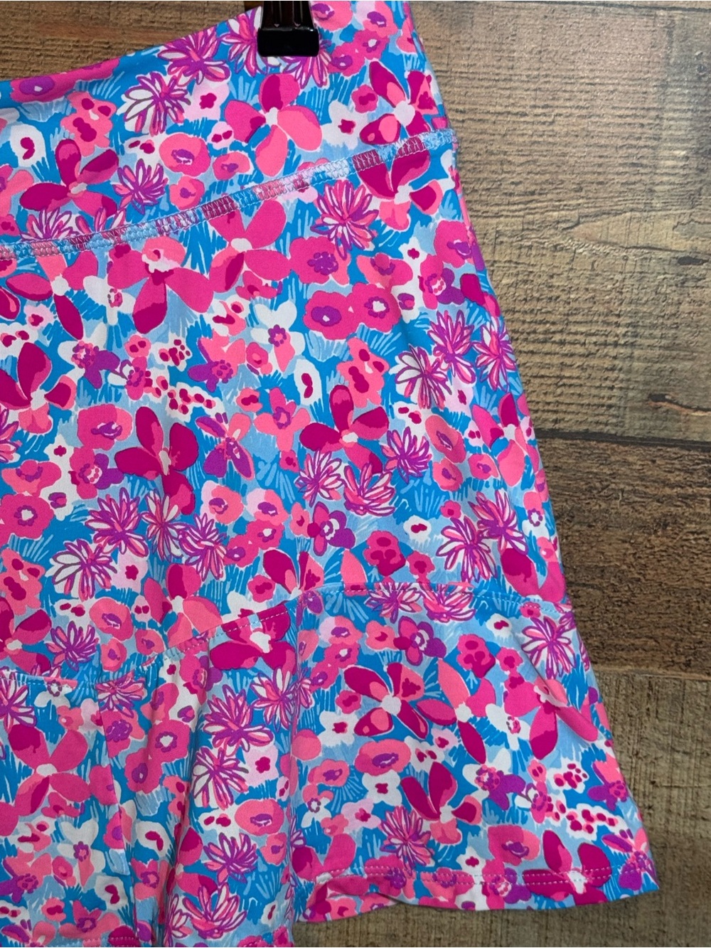 Lilly Pulitzer Corrine Aura Pink BABY BLOOMER Luxletic Skort size XL Golf - Picture 4 of 9